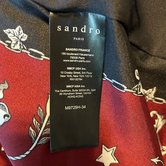 Sandro faux fur coat size L - Picture 7 of 11